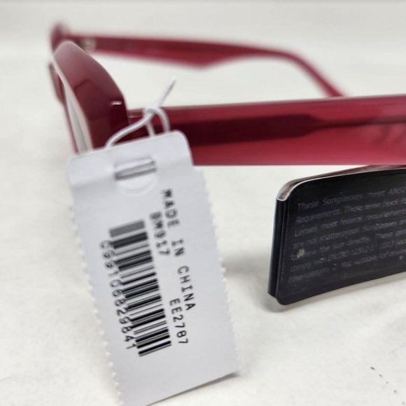 New women\'s J crew Bungalow cat eye sunglasses in Beet Violet main image 4